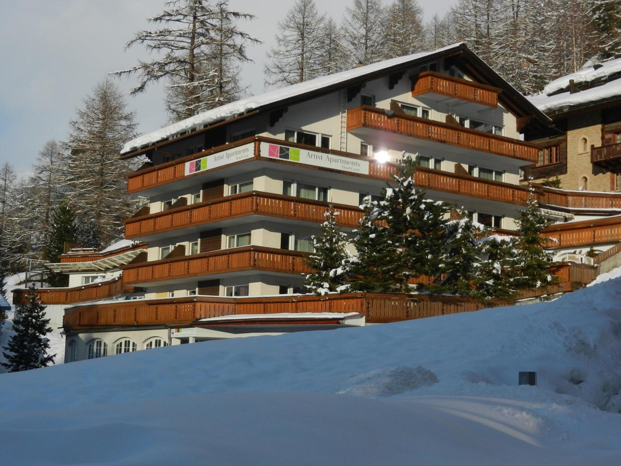 Artist Apartments & Hotel Garni Zermatt Buitenkant foto