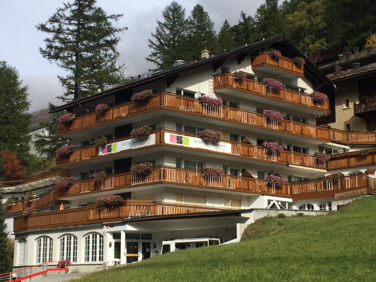 Artist Apartments & Hotel Garni Zermatt Buitenkant foto